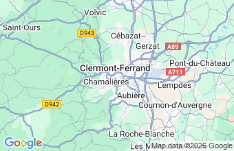 Map of Clermont