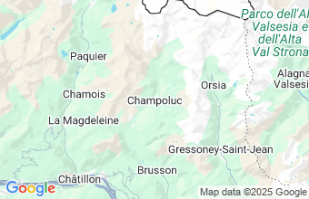 Map of Champoluc
