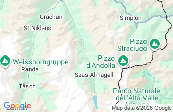 Map of Saas Grund
