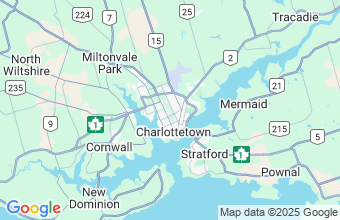 Map of Charlottetown