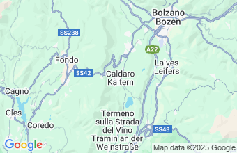 Map of Caldaro