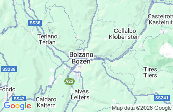 Map of Bozen