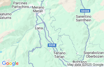 Map of Merano