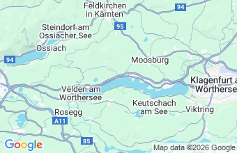Map of Portschach