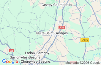 Map of Nuits-St-Georges