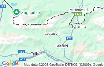 Map of Leutasch