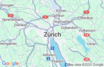 Map of Zurich