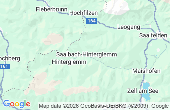 Map of Saalbach