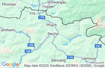 Map of Reutte