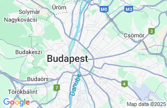 Map of Budapest