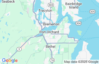 Map of Port Orchard