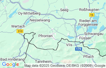 Map of Pfronten