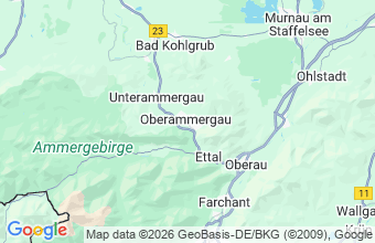 Map of Oberammergau