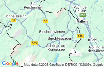 Map of Ramsau Bayern Anger