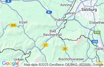 Map of Bad Reichenhall