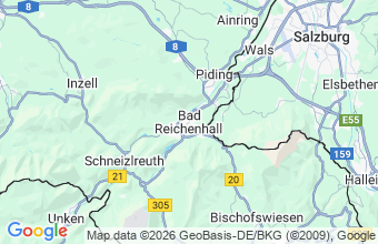 Map of Bad Reichenhall