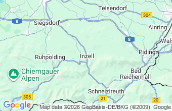 Map of Inzell