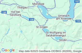 Map of St. Gilgen