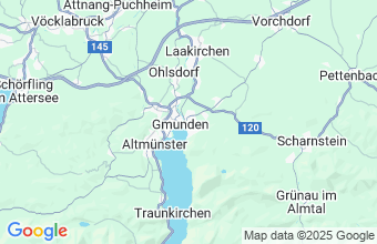 Map of Gmunden