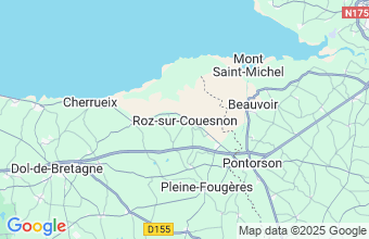 Map of Roz Sur Couesnon