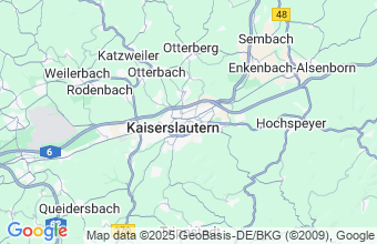 Map of Kaiserslautern