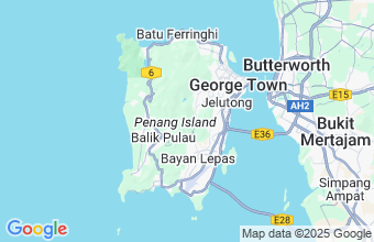 Map of Penang