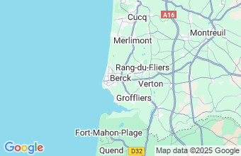 Map of Berck-Sur-Mer