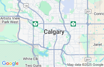 Map of Calgary