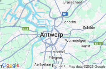 Map of Antwerpen