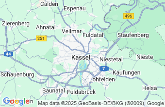 Map of Kassel