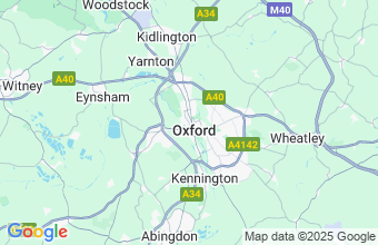 Map of Oxford