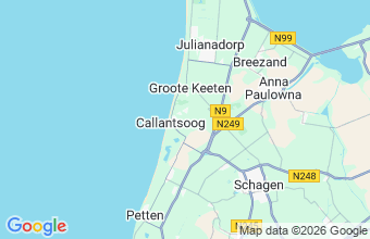 Map of Callantsoog