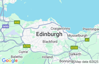 Map of Edinburgh