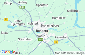 Map of Randers