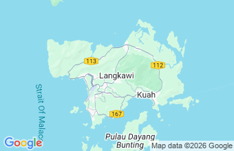 Map of Langkawi